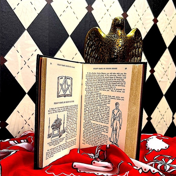 Freemasonry Book Duncan’s Ritual of Freemasonry| Vintage Hardcover| Rare - Picture 5 of 10